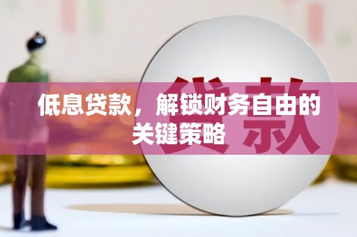 宝兴低息贷款，解锁财务自由的关键策略