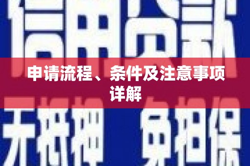宝兴申请流程、条件及注意事项详解