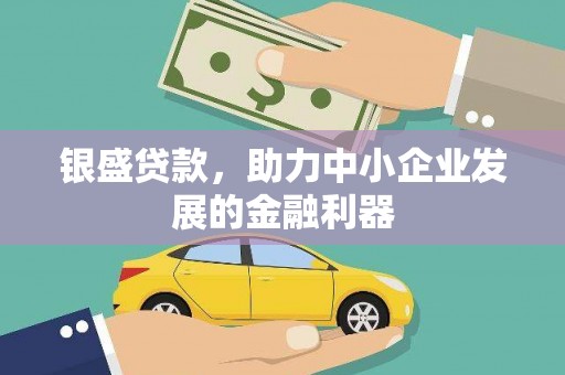 宝兴银盛贷款，助力中小企业发展的金融利器