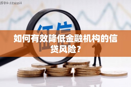 宝兴如何有效降低金融机构的信贷风险？