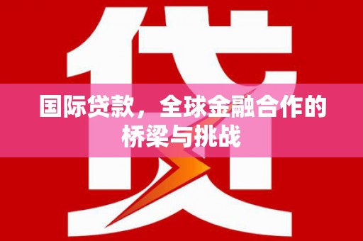 宝兴国际贷款，全球金融合作的桥梁与挑战