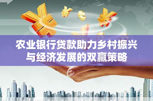 宝兴农业银行贷款助力乡村振兴与经济发展的双赢策略