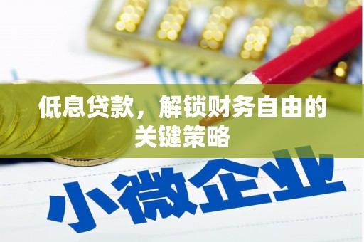 宝兴低息贷款，解锁财务自由的关键策略