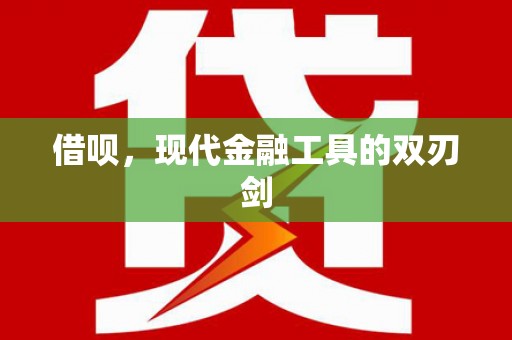 宝兴借呗，现代金融工具的双刃剑