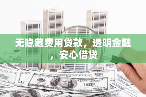 宝兴无隐藏费用贷款，透明金融，安心借贷