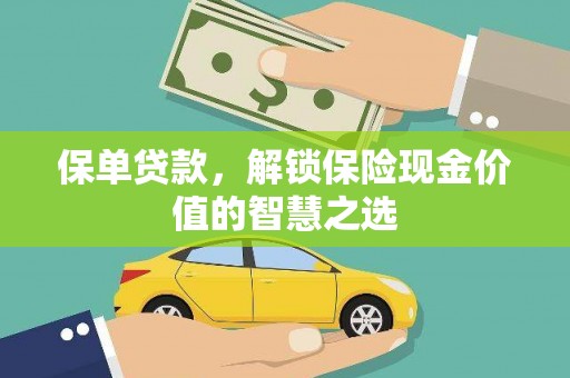 宝兴保单贷款，解锁保险现金价值的智慧之选