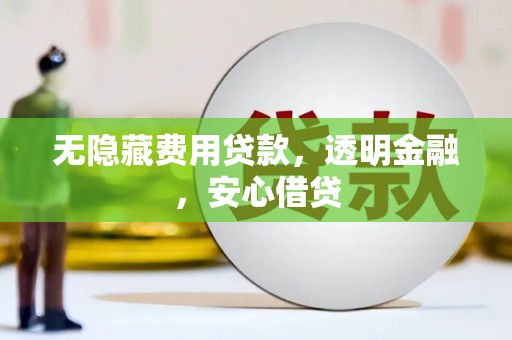 宝兴无隐藏费用贷款，透明金融，安心借贷