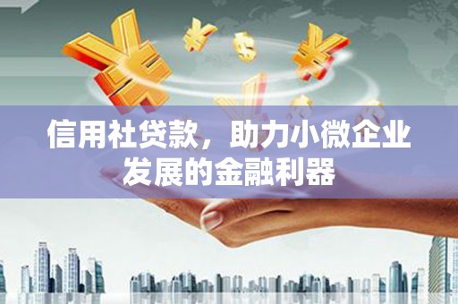 宝兴信用社贷款，助力小微企业发展的金融利器
