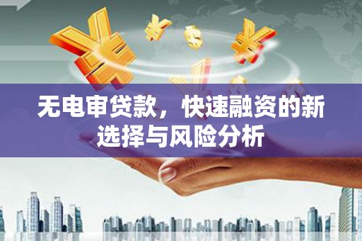 宝兴无电审贷款，快速融资的新选择与风险分析