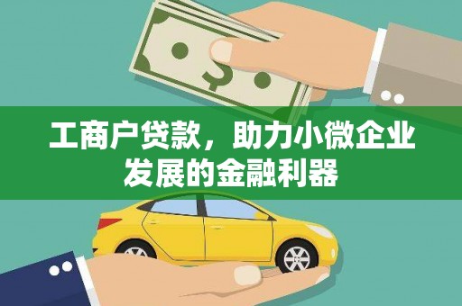 宝兴工商户贷款，助力小微企业发展的金融利器