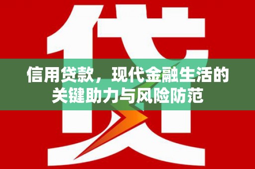 宝兴信用贷款，现代金融生活的关键助力与风险防范