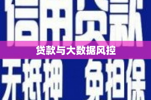 宝兴贷款与大数据风控