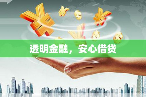 宝兴透明金融，安心借贷