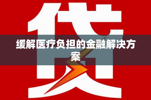 宝兴缓解医疗负担的金融解决方案