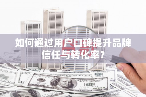 宝兴如何通过用户口碑提升品牌信任与转化率？