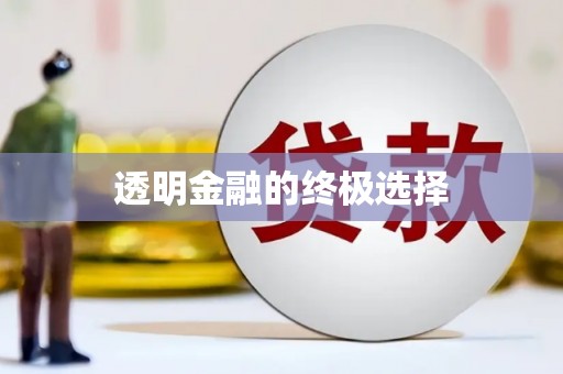 宝兴透明金融的终极选择